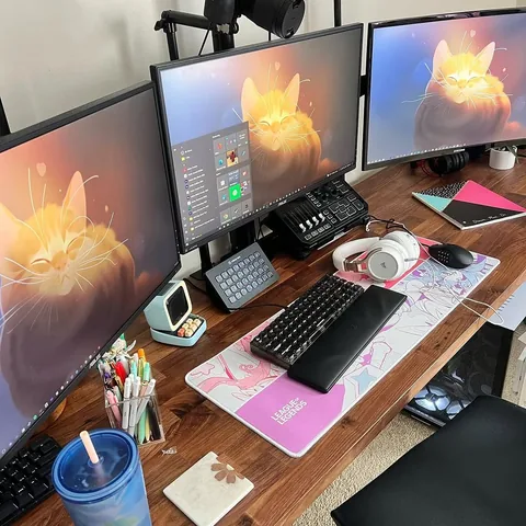 itsmetroi Instagram post about Gaming setup
