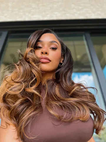 itsmyrayeraye Instagram post about Hair color transformation