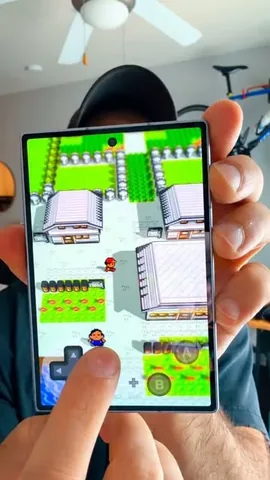 itsrillo Instagram post about Pokémon Red on mobile