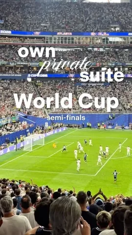 itsrillo Instagram post about World Cup private box experience