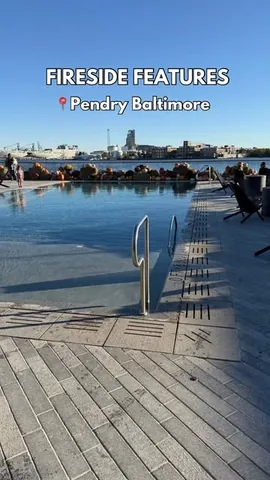 itssummerssomewhere Instagram post about Pendry Baltimore outdoor movies