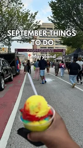 itssummerssomewhere Instagram post about September Maryland events