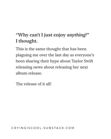 itsthecwolf Instagram post about Music fandom