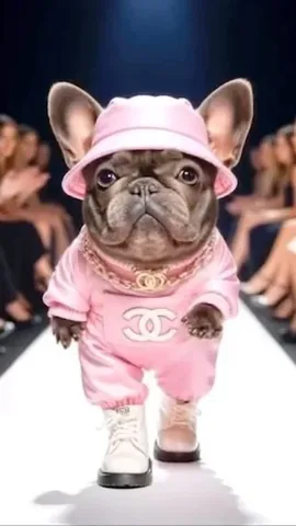 izzythe.frenchie Instagram post about New York Fashion Week fashion