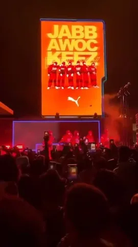 jabbawockeez Instagram post about Puma collaboration