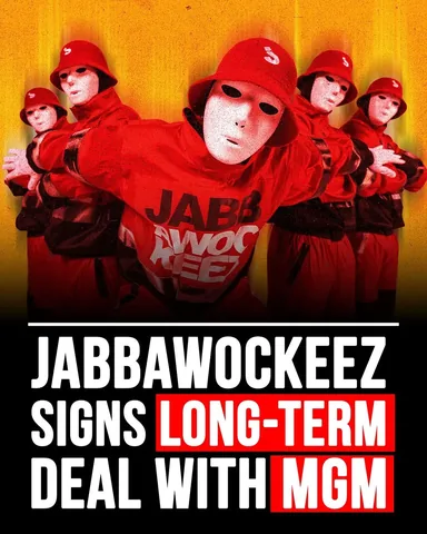 jabbawockeez Instagram post about FREQNCY show announcement