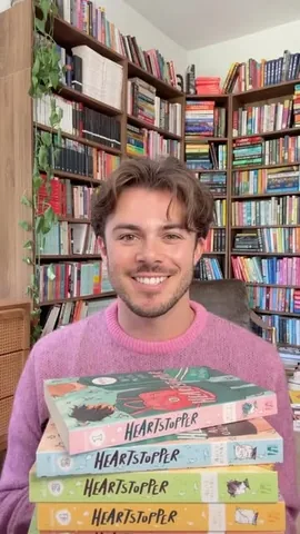 jackbenedwards Instagram post about Heartstopper book ranking