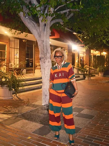 jackieaina Instagram post about Kai Collective co ord