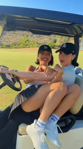 jaclynhill Instagram post about Golf cart outing