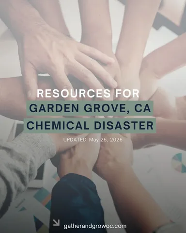 jacquelineplantetherapist Instagram post about Disaster resources