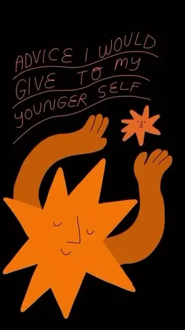jacquelineplantetherapist Instagram post about Advice to one's younger self
