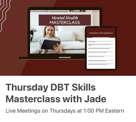 jadementalhealthcoach Instagram post about DBT interpersonal effectiveness