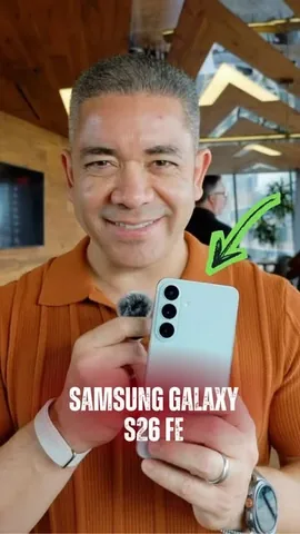 jaimerivera Instagram post about Samsung Galaxy S26 FE