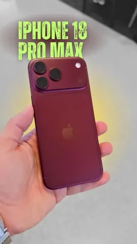 jaimerivera Instagram post about IPhone 18 Pro Max