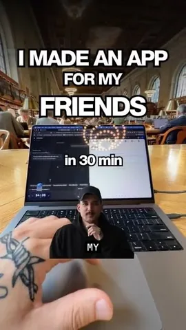 jakebeau_ Instagram post about App development with Lovable