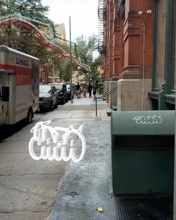 jakebeau_ Instagram post about AI generated reality
