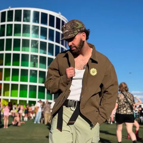 jakekodish Instagram post about Coachella experience