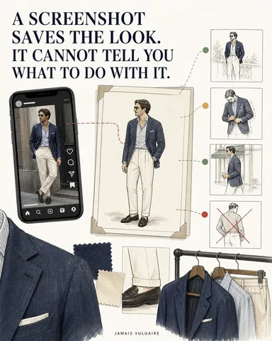 jamaisvulgaire Instagram post about Adapting fashion inspiration