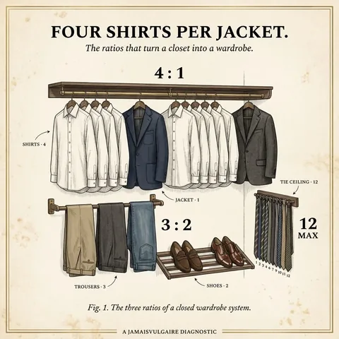 jamaisvulgaire Instagram post about Wardrobe organization