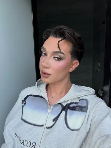 jamescharles Instagram post about Personal appearance
