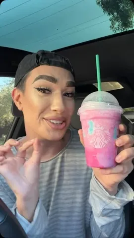 jamescharles Instagram post about Starbucks criticism
