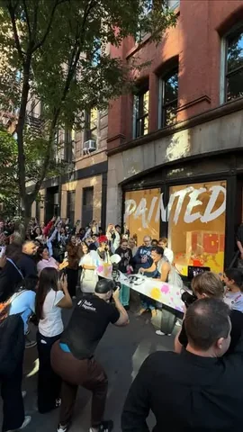 jamescharles Instagram post about Pop up shop promotion