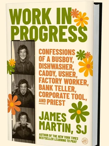 jamesmartinsj Instagram post about Work in Progress memoir launch