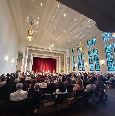 jamesmartinsj Instagram post about Work in Progress event at Loyola