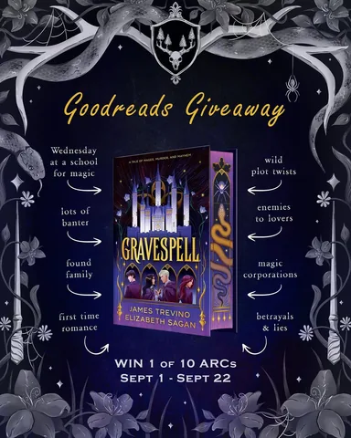 james_trevino Instagram post about Gravespell giveaway