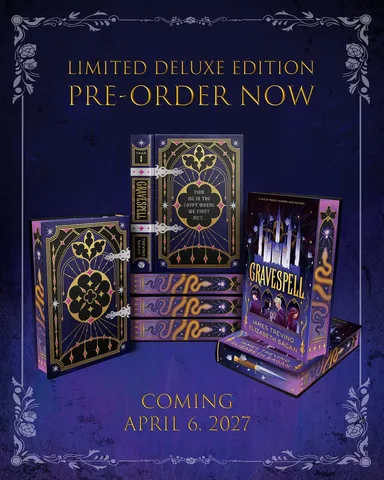 james_trevino Instagram post about Gravespell book promotion