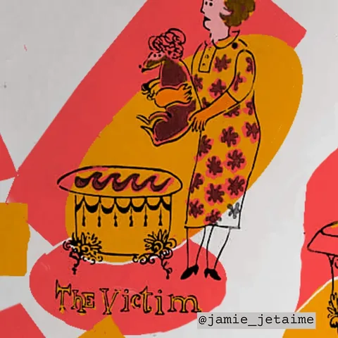 jamie_jetaime Instagram post about Wallpaper design experiment