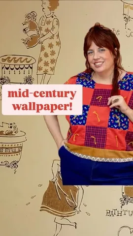 jamie_jetaime Instagram post about Vintage wallpaper identification
