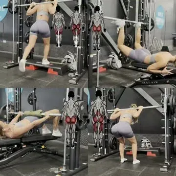 jamieleepurnell Instagram post about Glute workout session
