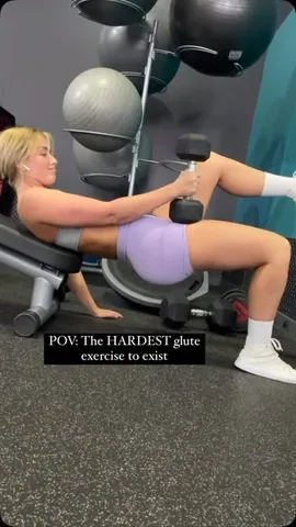 jamieleepurnell Instagram post about Single leg hip thrusts