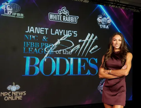 janetlayug Instagram post about Bodybuilding event recap