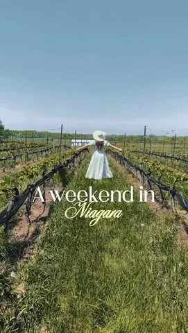 jaszzhang Instagram post about Niagara weekend itinerary