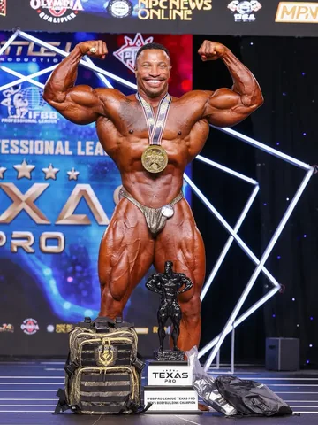 jaycutler Instagram post about Texas Pro bodybuilding victory