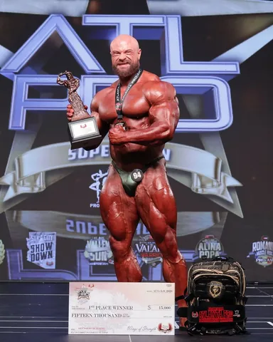 jaycutler Instagram post about Bodybuilding competition achievement