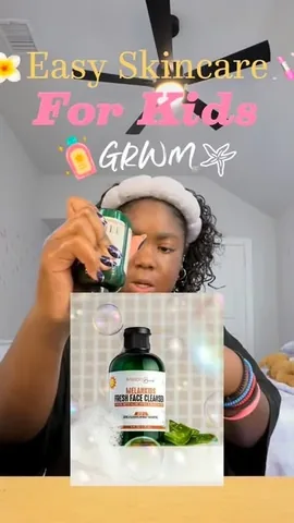jaydekamille_ Instagram post about Children’s skincare