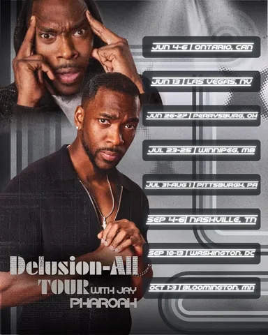 jaypharoah Instagram post about Live comedy performance