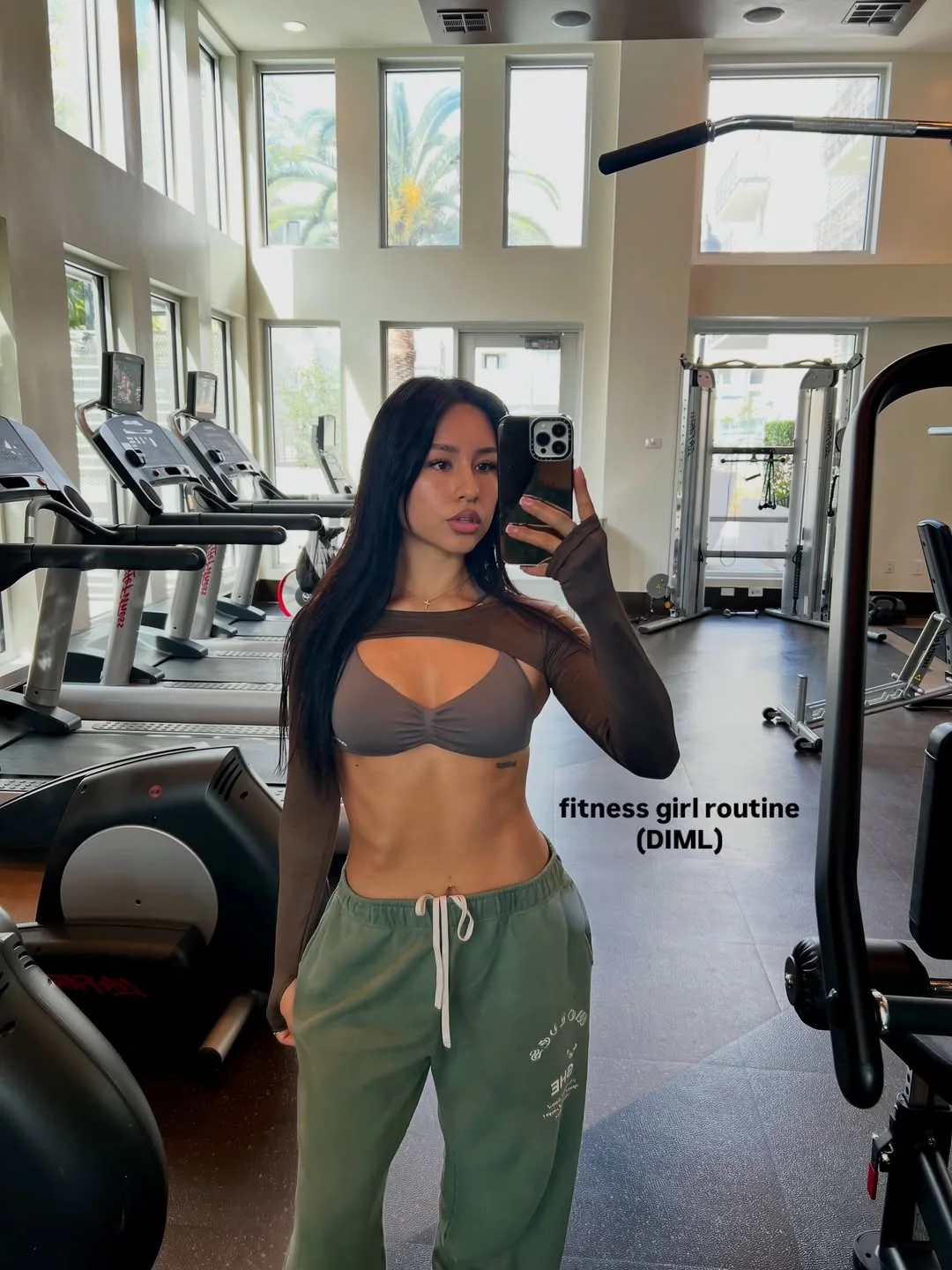 jazmintheegreat Instagram post about Fitness daily routine