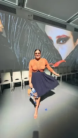 jbeautifymakeup Instagram post about Asian New York Fashion Week runway review