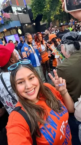 jbeautifymakeup Instagram post about New York City sports and celebrity encounter