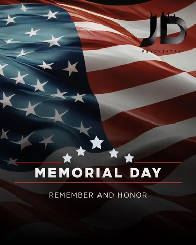 jeffditzellpsychiatry Instagram post about Memorial Day remembrance