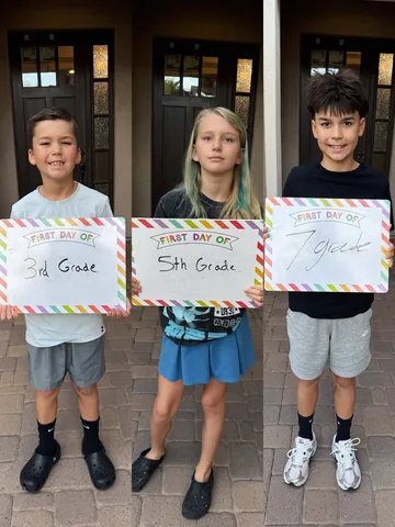 jennikarae Instagram post about School milestone