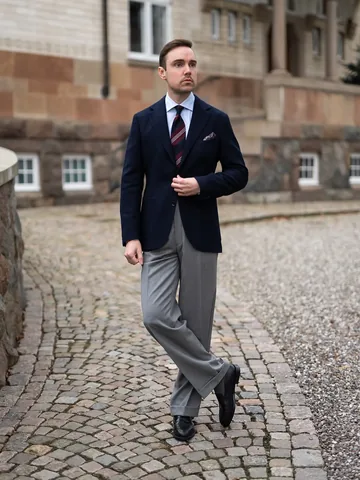 jespersoendergaard Instagram post about Semi formal menswear