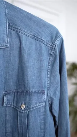jespersoendergaard Instagram post about Raw denim outfit styling