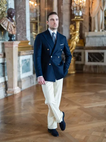 jespersoendergaard Instagram post about Menswear at Versailles