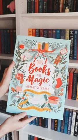 jessethereader Instagram post about Book advent calendar