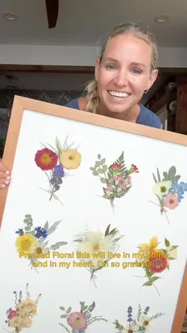 jessgee Instagram post about Sentimental floral artwork